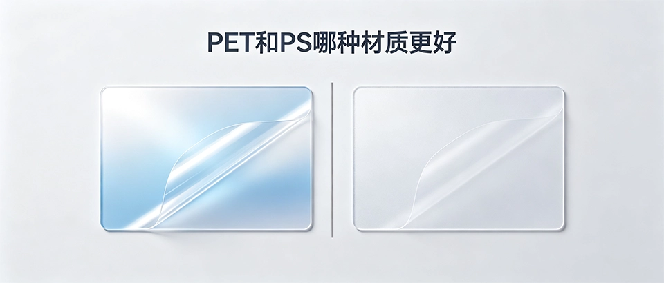 PET和PS哪种材质更好？从性能对比到选型疑问全解析
