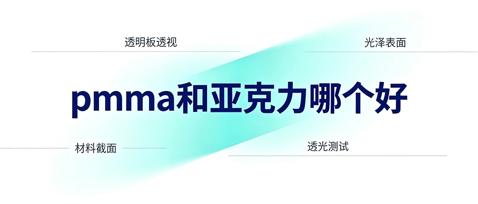 pmma和亚克力哪个好？材质区别、性能对比与选型指南