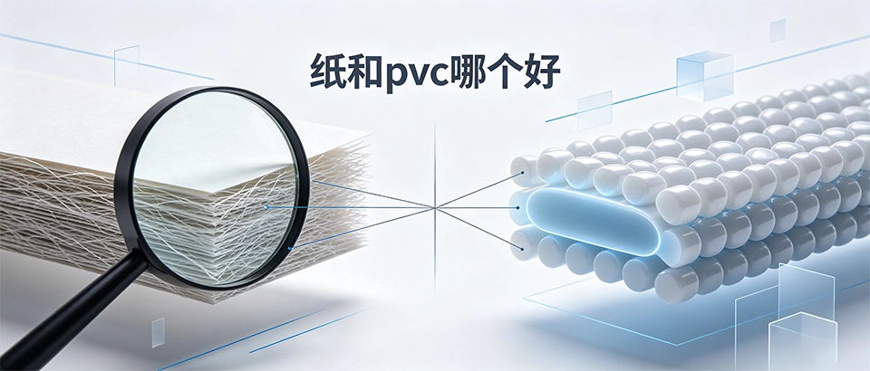 纸和pvc哪个好？材料区别、用途与选型科普