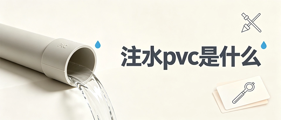 注水pvc是什么｜选型避坑与施工注意要点