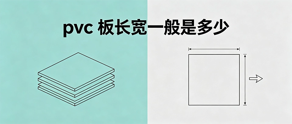 pvc板长宽一般是多少？常见规格尺寸与选型指南