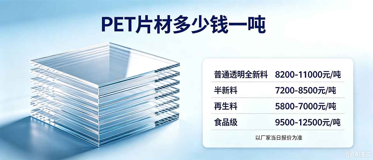 PET 片材多少钱一吨？2026 本地现货厂家最新报价行情