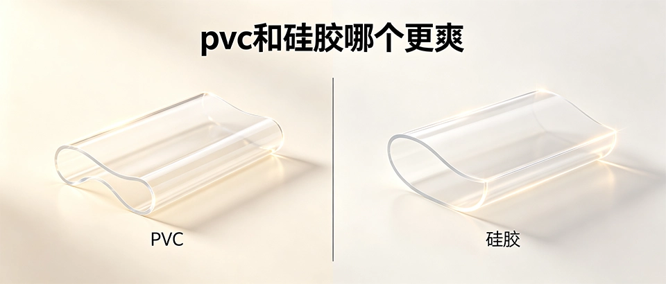 pvc和硅胶哪个更爽？从体感、安全到耐用性全面对比选型指南