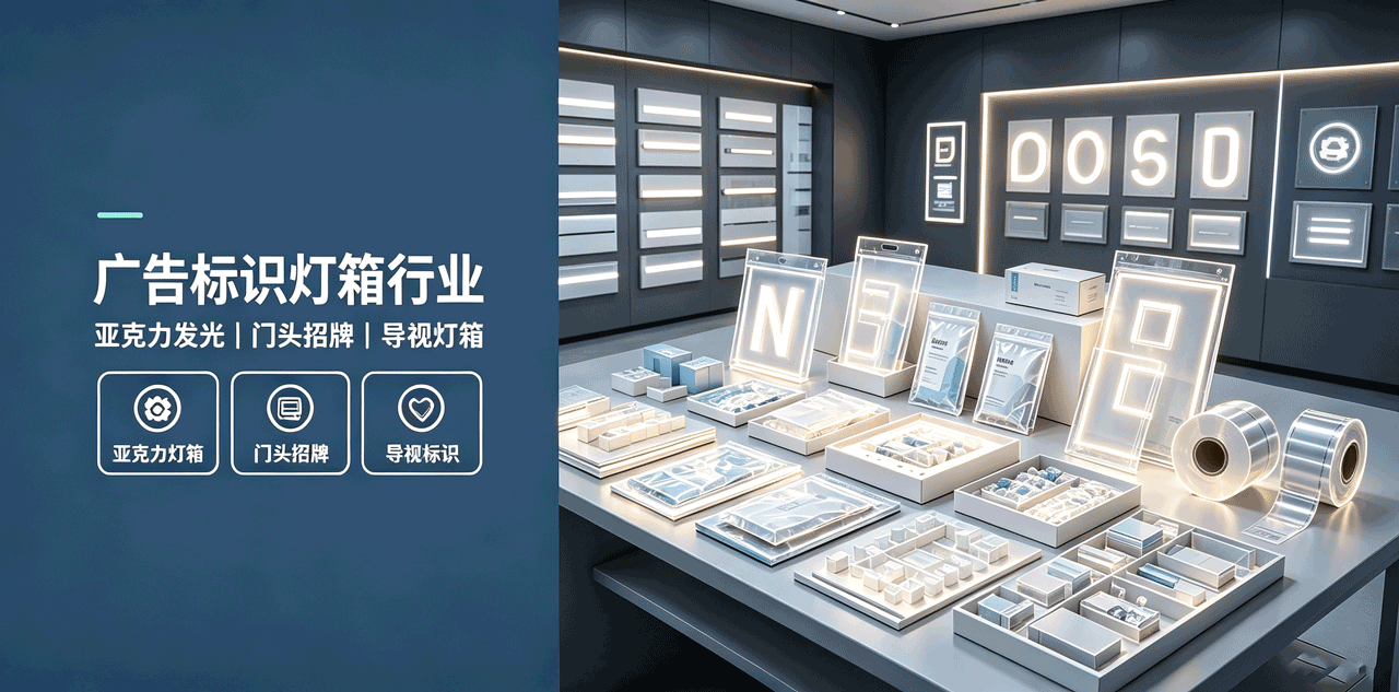 广告标识灯箱行业