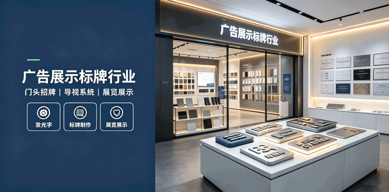 广告展示标牌行业