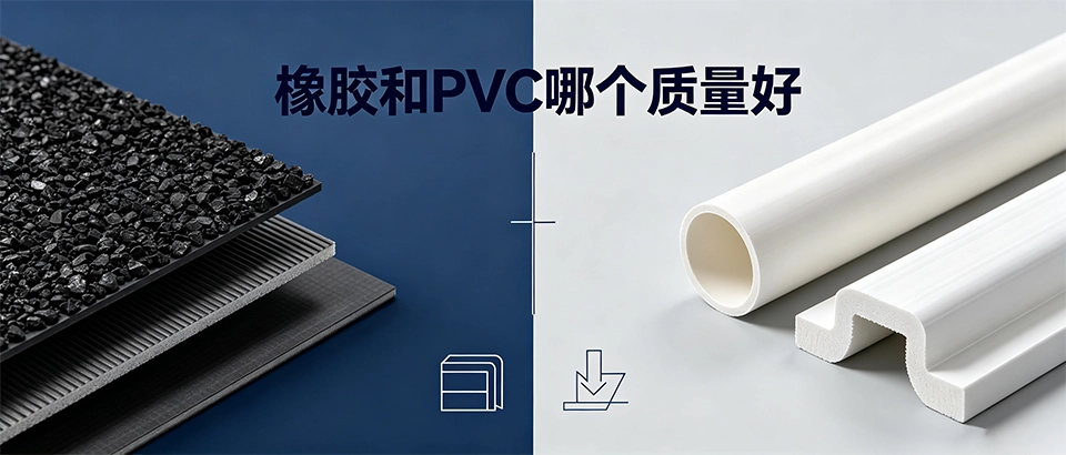 橡胶和pvc哪个质量好？材质区别、用途与选购要点