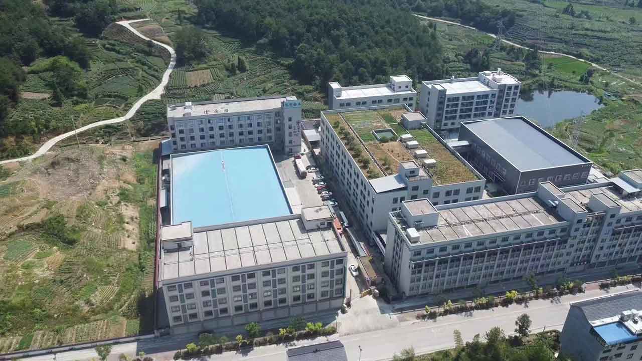 亿方工厂俯视全景图