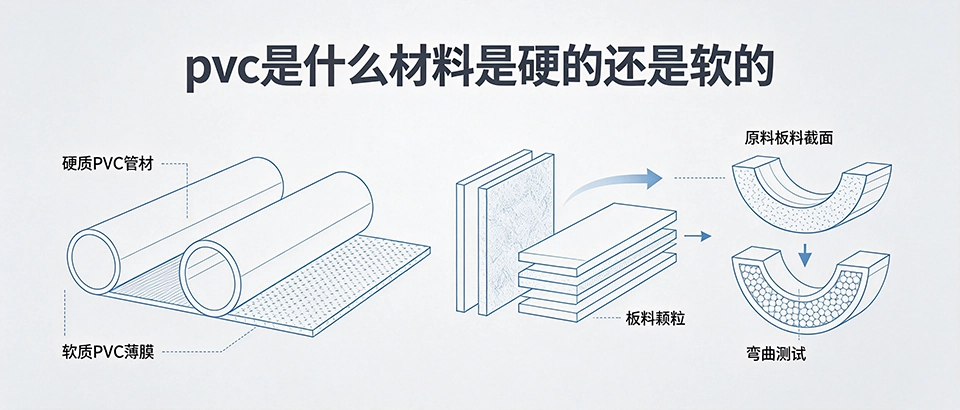 pvc是什么材料是硬的还是软的？材质特性、硬度区分与用途讲解