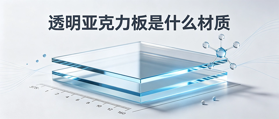 透明亚克力板是什么材质 | 关于PMMA亚克力板的性能与选型一问全解