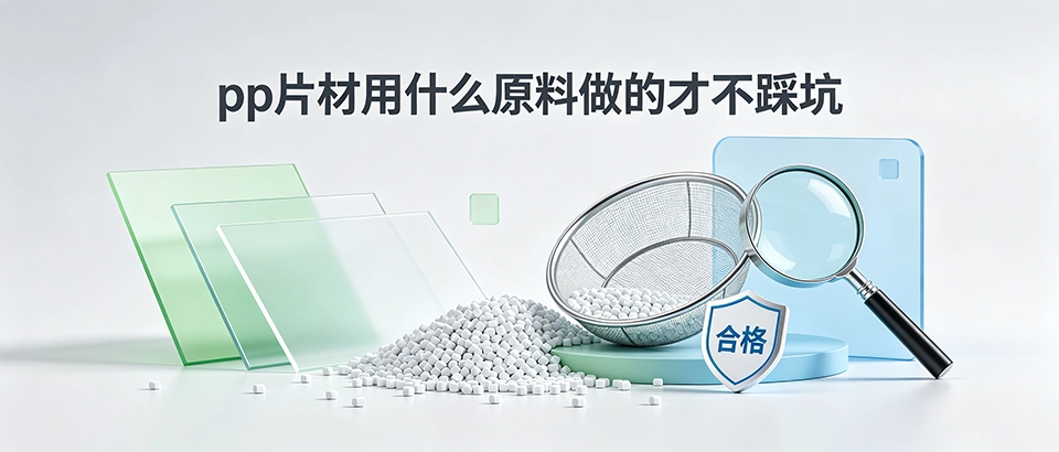 pp 片材用什么原料做的才不踩坑，pp片材原料配方三大禁忌