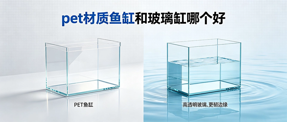 pet材质鱼缸和玻璃缸哪个好？5个维度对比哪个更适合家用