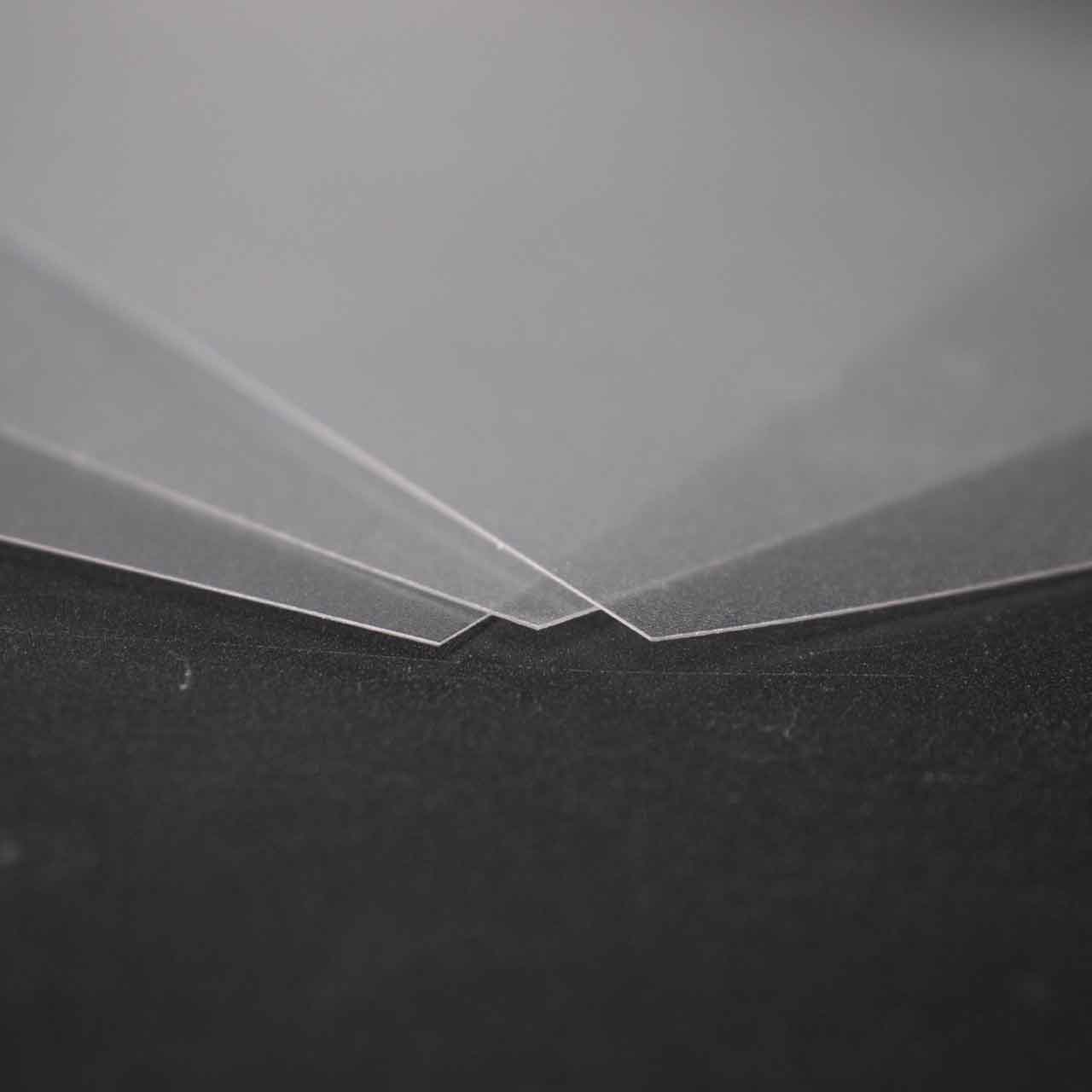 PET磨砂片材_哑光磨砂PET板材_高透耐刮PET片材