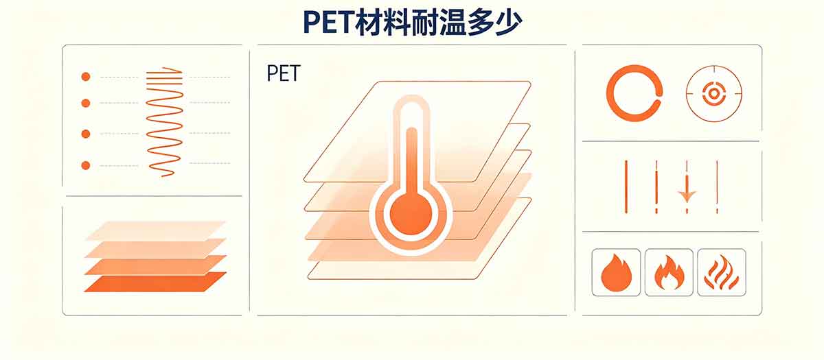 PET 材料耐温多少？最高可以承受多少度高温