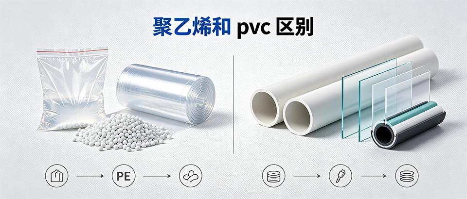 聚乙烯和pvc区别｜如何快速分辨并正确选型？