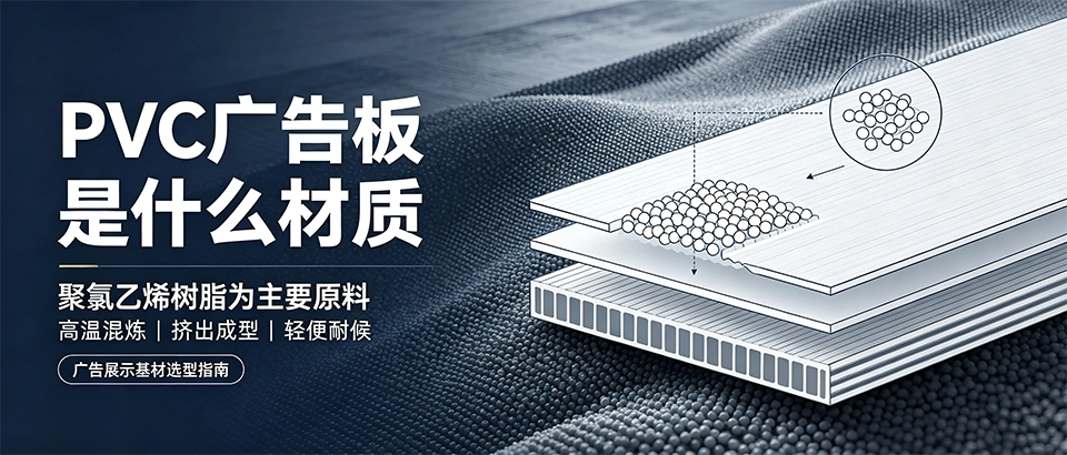 PVC广告板是什么材质？用途、性能参数详解