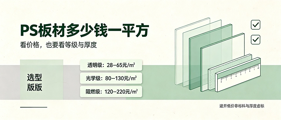 PS板材多少钱一平方：特性、优缺点、用途与选购指南