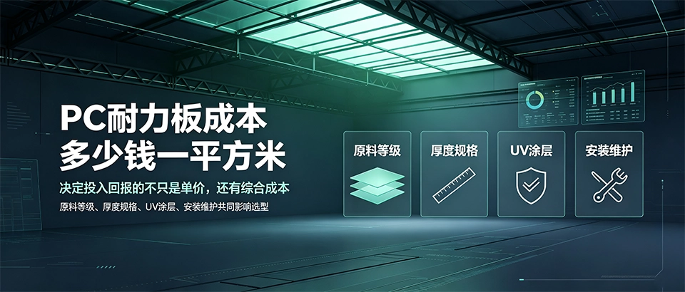 PC耐力板成本多少钱一平方米？价格性能与选购指南