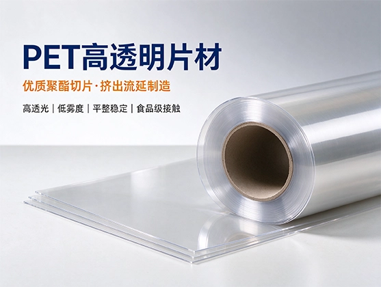 PET高透明片材_食品级环保PET薄膜_源头工厂直销