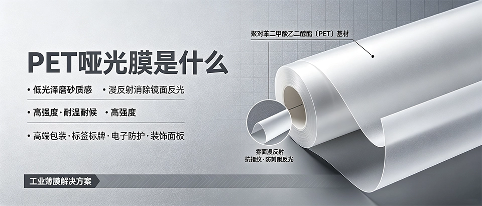 PET哑光膜是什么？特性、用途与选购指南