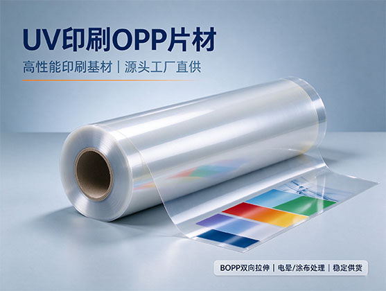 UV印刷OPP片材_印刷级OPP基材_源头工厂定制