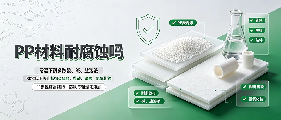PP材料耐腐蚀吗？耐酸碱性能、耐腐蚀数据与选型要点科普