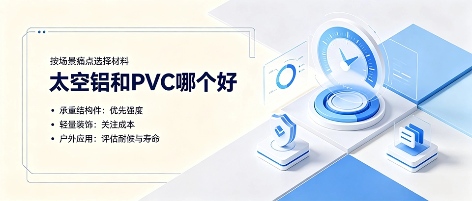 太空铝和PVC哪个好？优缺点对比及选购指南