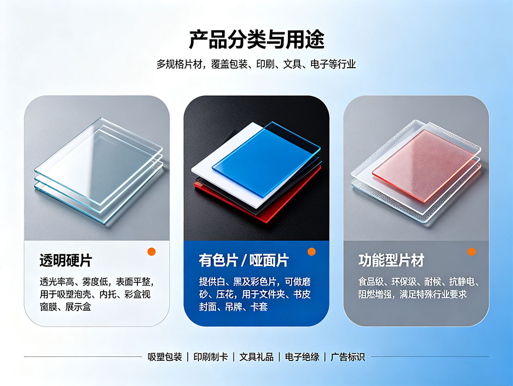 PVC片材_透明PVC硬片_吸塑包装印刷PVC胶片