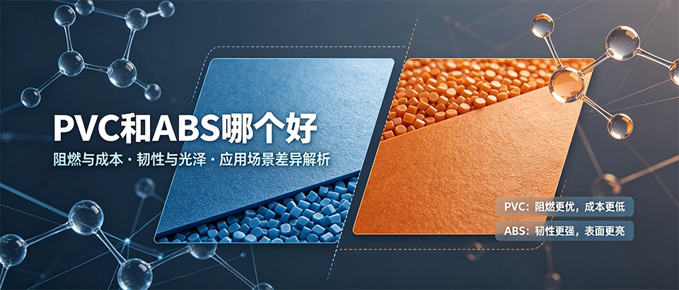 PVC和ABS哪个好｜性能参数、优缺点、选型干货一文看懂