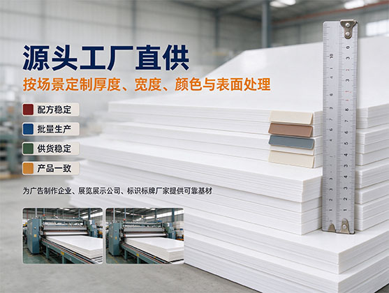 抗UV广告PVC板材_户外广告专用PVC板_源头工厂定制