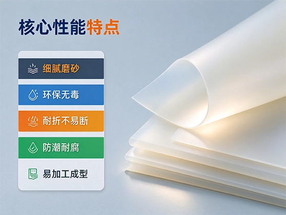 PP磨砂半透明片材_食品级PP磨砂板_源头工厂直销