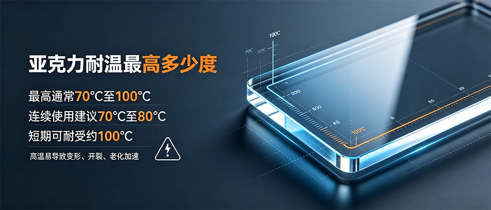 亚克力耐温最高多少度？性能参数与选购指南