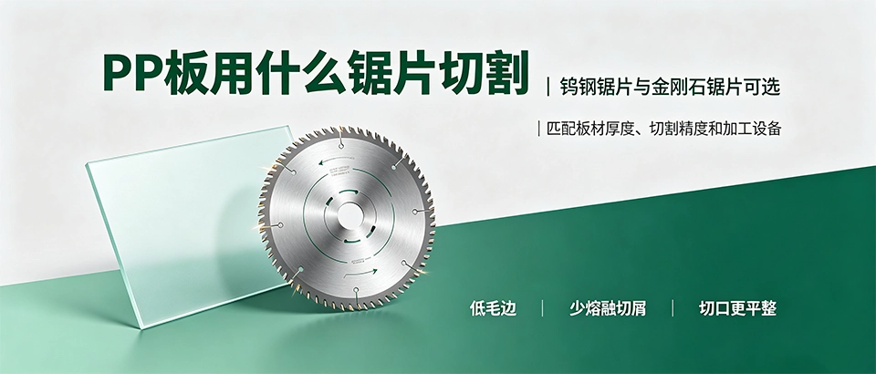 PP板用什么锯片切割？选型要点与避坑指南