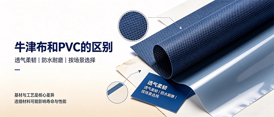 牛津布和PVC的区别？材质性能与选购指南