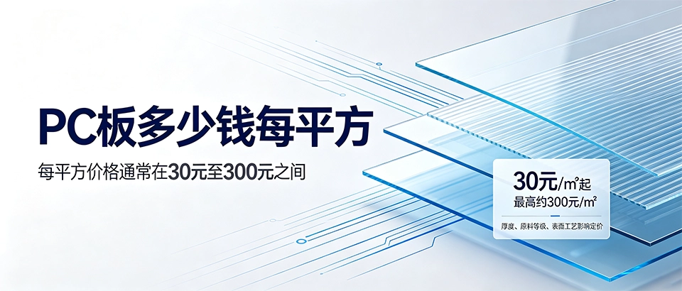 PC板多少钱每平方？价格行情与各规格对比