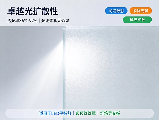 亚克力磨砂板_亚克力扩散板_亚克力光扩散板_亚克力导光板