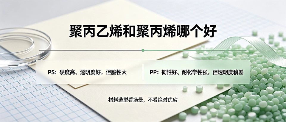 聚丙乙烯和聚丙烯哪个好｜性能参数与应用场景解析