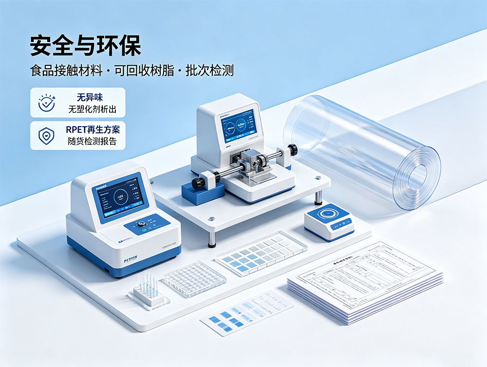 吸塑PET片材_食品级PET吸塑片材厂家_透明PET片材定制