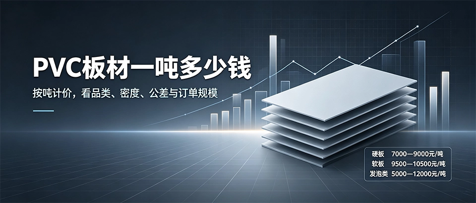 PVC板材一吨多少钱？价格影响因素与选购指南