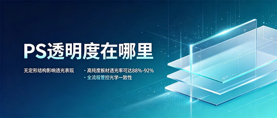 PS透明度在哪里？PS透明板材选购技巧与性能参数