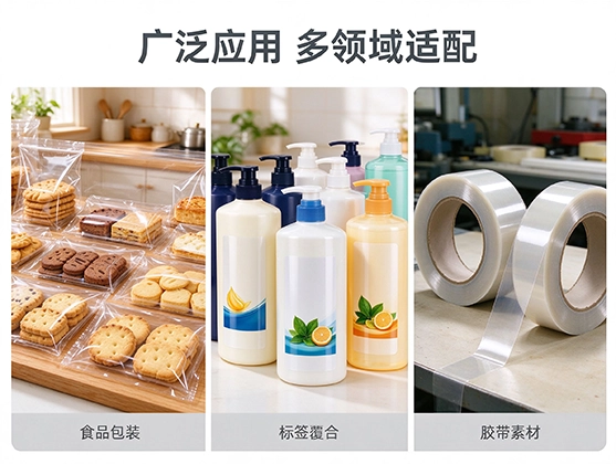 OPP高透明光膜_食品级包装膜_源头工厂直供