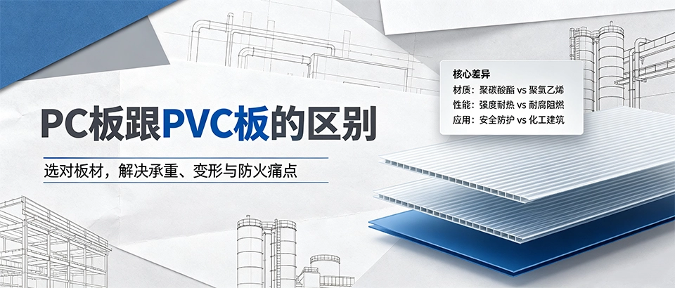 PC板跟PVC板的区别｜特性、材质属性与选购技巧详解