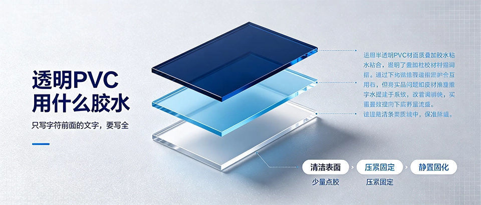 透明PVC用什么胶水？一文看懂选型与避坑指南