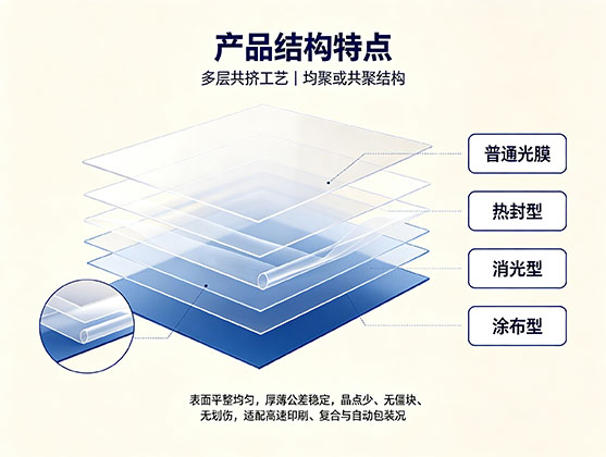 OPP薄膜片_OPP包装薄膜生产厂家_双向拉伸聚丙烯薄膜