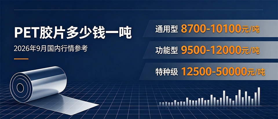 PET胶片多少钱一吨_2026最新价格行情与选型指南