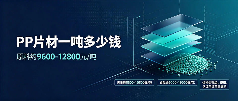 PP片材一吨多少钱？价格、性能、用途与选购指南