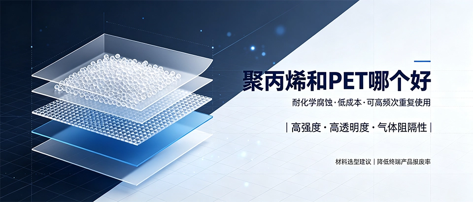 聚丙烯和PET哪个好｜性能对比与选型指南详解