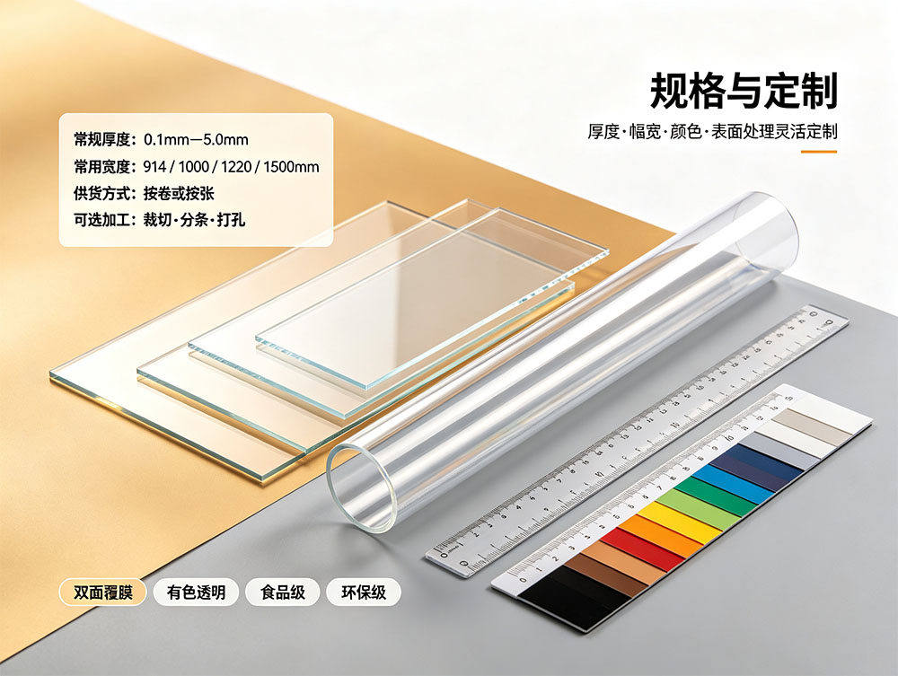 透明PVC片_透明PVC硬片厂家_印刷包装级透明PVC片材批发
