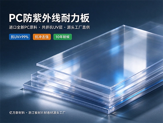 PC防紫外线耐力板_抗UV防老化耐力板_源头工厂直销