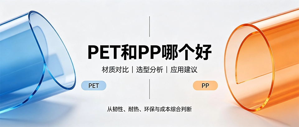 PET和PP哪个好？两者材料区别及怎么选