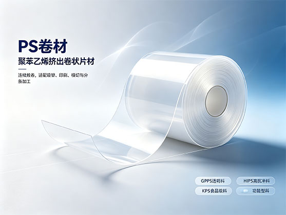 PS卷材_聚苯乙烯PS片材卷材_透明HIPS吸塑卷材厂家